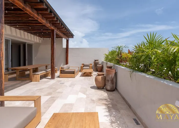 Ferienhaus Nhoa 207b Lux 1br Pool View In Aldea Zama *