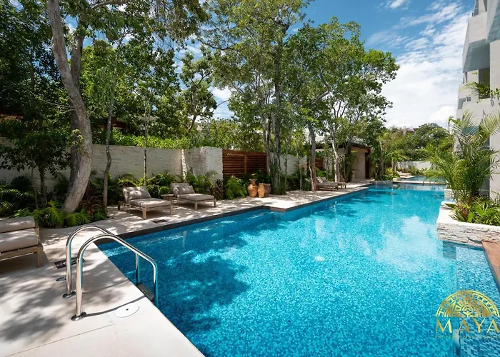 Ferienhaus Nhoa 207b Lux 1br Pool View In Aldea Zama