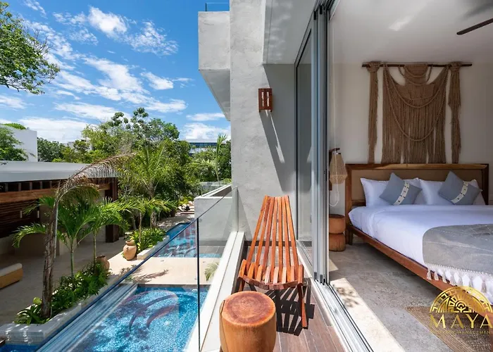 Ferienhaus Nhoa 207b Lux 1br Pool View In Aldea Zama