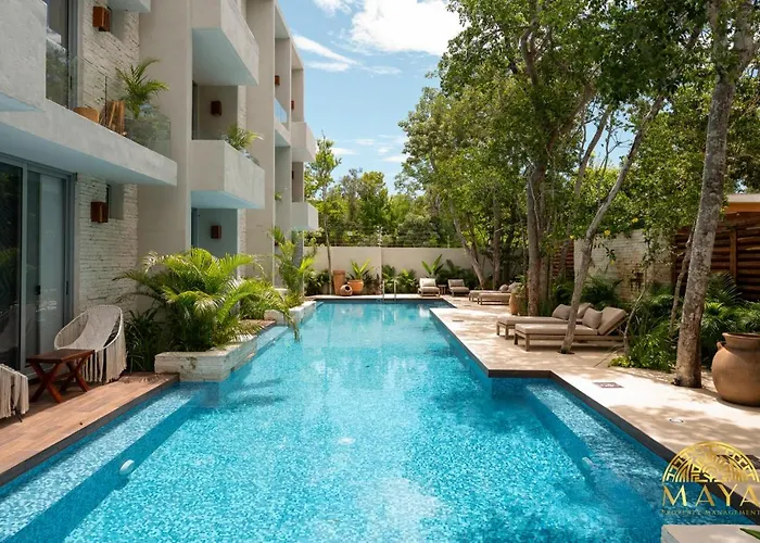 Nhoa 207b Lux 1br Pool View In Aldea Zama Ferienhaus Tulum